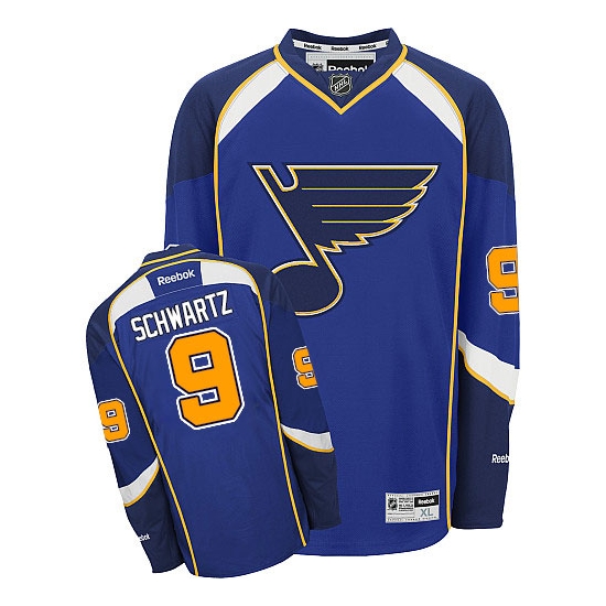 Jaden Schwartz St. Louis Blues Premier Home Reebok Jersey - Royal Blue