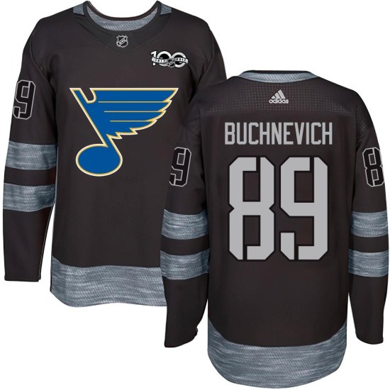 Pavel Buchnevich St. Louis Blues Authentic 1917-2017 100th Anniversary Jersey - Black