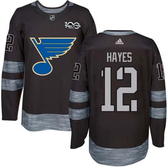 Kevin Hayes St. Louis Blues Authentic 1917-2017 100th Anniversary Jersey - Black