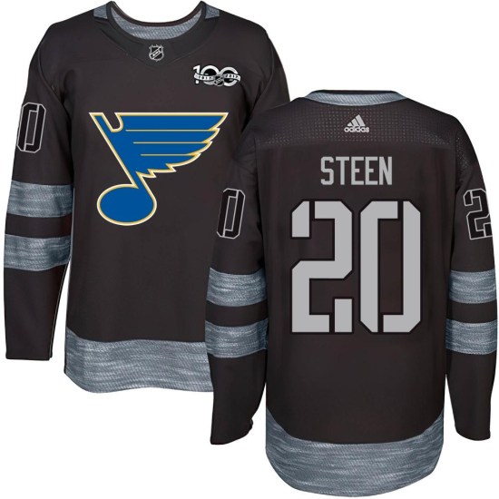 Alexander Steen St. Louis Blues Authentic 1917-2017 100th Anniversary Jersey - Black