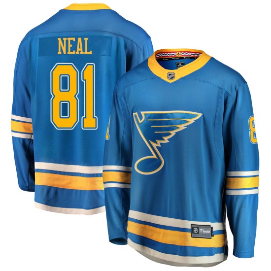 James Neal St. Louis Blues Breakaway Alternate Fanatics Branded Jersey - Blue