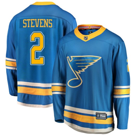 Scott Stevens St. Louis Blues Breakaway Alternate Fanatics Branded Jersey - Blue