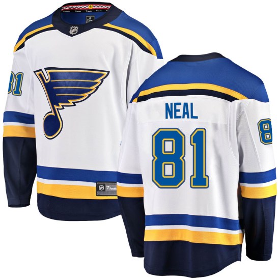 James Neal St. Louis Blues Breakaway Away Fanatics Branded Jersey - White
