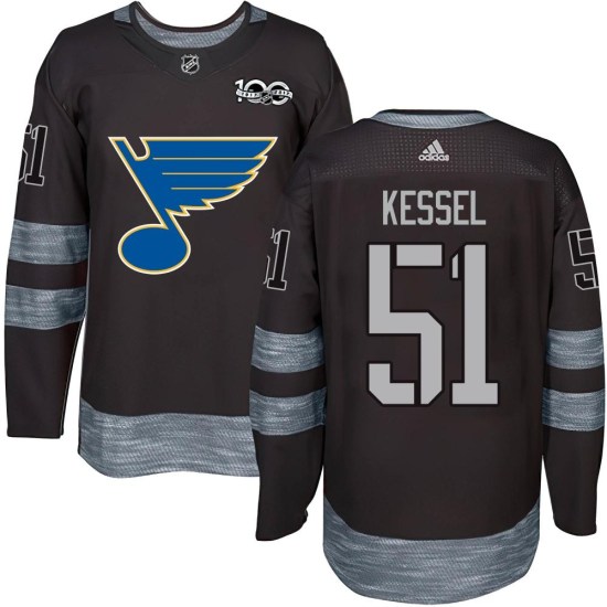 Matthew Kessel St. Louis Blues Youth Authentic 1917-2017 100th Anniversary Jersey - Black