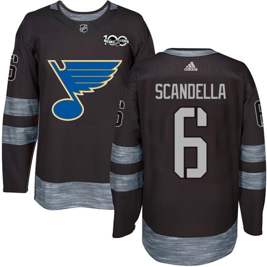 Marco Scandella St. Louis Blues Youth Authentic 1917-2017 100th Anniversary Jersey - Black