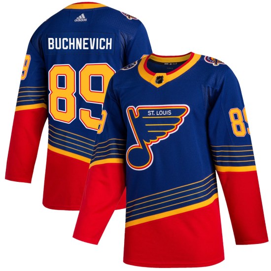 Pavel Buchnevich St. Louis Blues Authentic 2019/20 Adidas Jersey - Blue