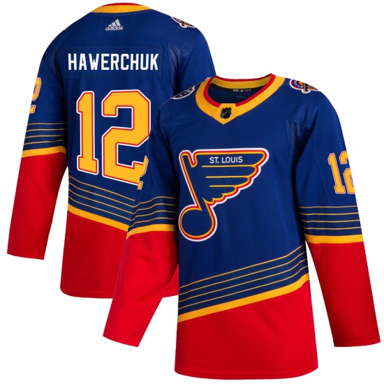 Dale Hawerchuk St. Louis Blues Authentic 2019/20 Adidas Jersey - Blue