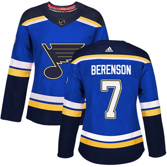 Red Berenson St. Louis Blues Women's Authentic Home Adidas Jersey - Blue
