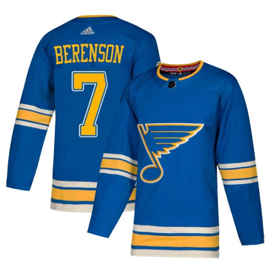 Red Berenson St. Louis Blues Authentic Alternate Adidas Jersey - Blue