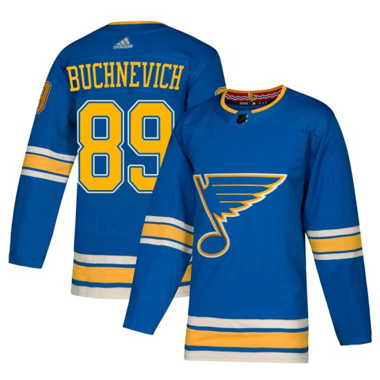 Pavel Buchnevich St. Louis Blues Authentic Alternate Adidas Jersey - Blue