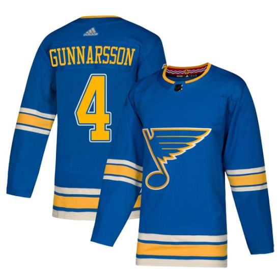 Carl Gunnarsson St. Louis Blues Authentic Alternate Adidas Jersey - Blue