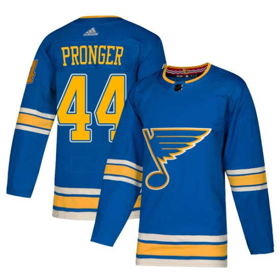 Chris Pronger St. Louis Blues Authentic Alternate Adidas Jersey - Blue