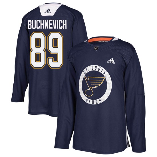 Pavel Buchnevich St. Louis Blues Youth Authentic Practice Adidas Jersey - Blue