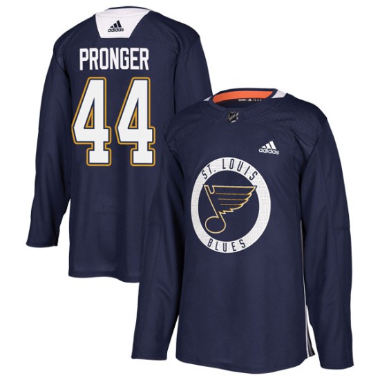 Chris Pronger St. Louis Blues Youth Authentic Practice Adidas Jersey - Blue