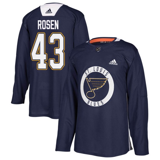 Calle Rosen St. Louis Blues Youth Authentic Practice Adidas Jersey - Blue