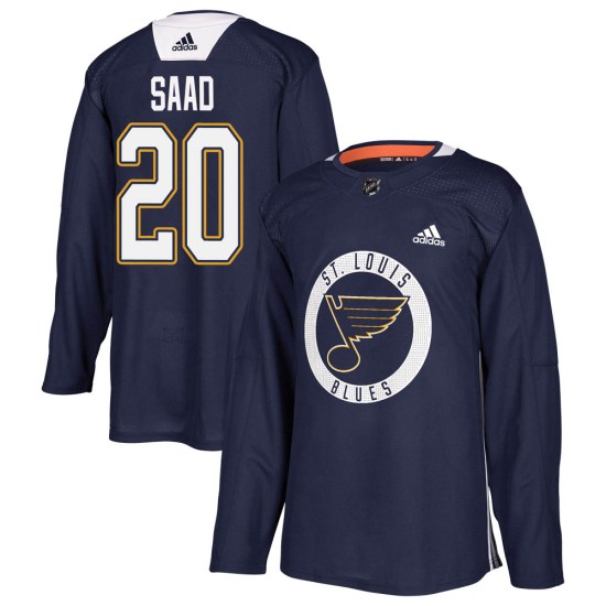 Brandon Saad St. Louis Blues Youth Authentic Practice Adidas Jersey - Blue