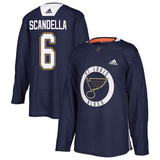 Marco Scandella St. Louis Blues Youth Authentic ized Practice Adidas Jersey - Blue