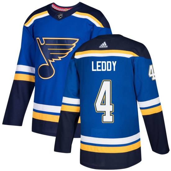 Nick Leddy St. Louis Blues Authentic Home Adidas Jersey - Blue