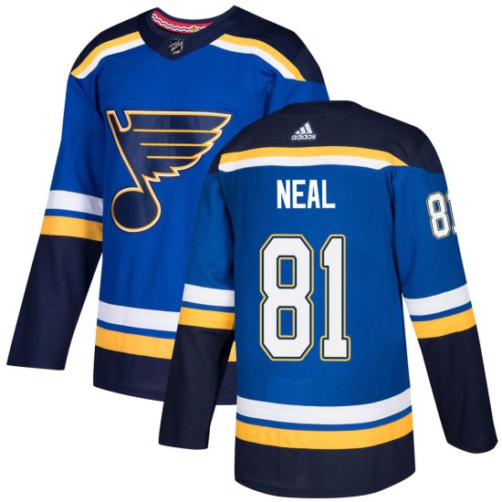 James Neal St. Louis Blues Authentic Home Adidas Jersey - Blue