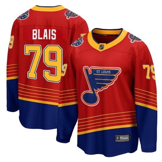 Sammy Blais St. Louis Blues Youth Breakaway 2020/21 Special Edition Fanatics Branded Jersey - Red