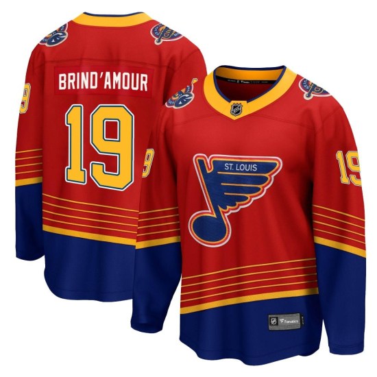 Rod Brind'amour St. Louis Blues Youth Breakaway Rod Brind'Amour 2020/21 Special Edition Fanatics Branded Jersey - Red