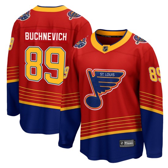 Pavel Buchnevich St. Louis Blues Youth Breakaway 2020/21 Special Edition Fanatics Branded Jersey - Red