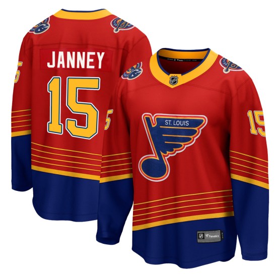 Craig Janney St. Louis Blues Youth Breakaway 2020/21 Special Edition Fanatics Branded Jersey - Red