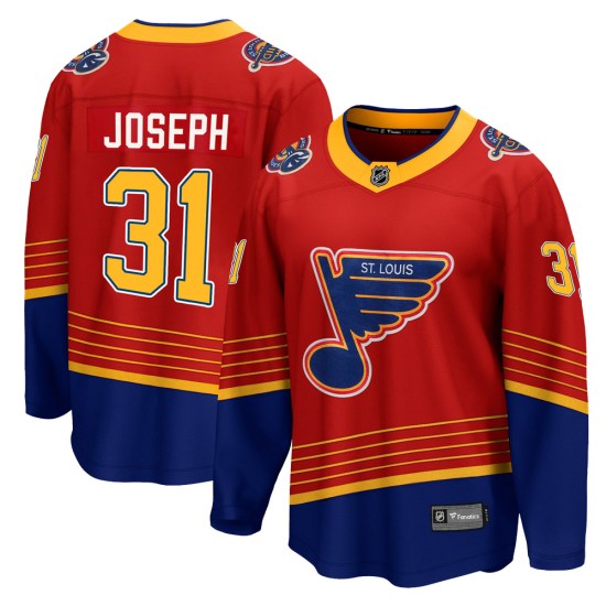 Curtis Joseph St. Louis Blues Youth Breakaway 2020/21 Special Edition Fanatics Branded Jersey - Red