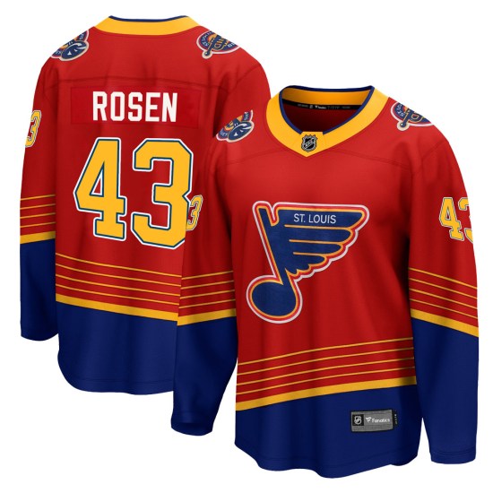 Calle Rosen St. Louis Blues Youth Breakaway 2020/21 Special Edition Fanatics Branded Jersey - Red