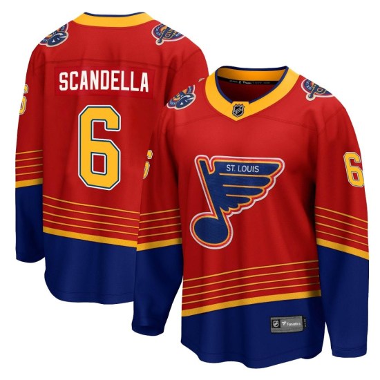 Marco Scandella St. Louis Blues Youth Breakaway 2020/21 Special Edition Fanatics Branded Jersey - Red
