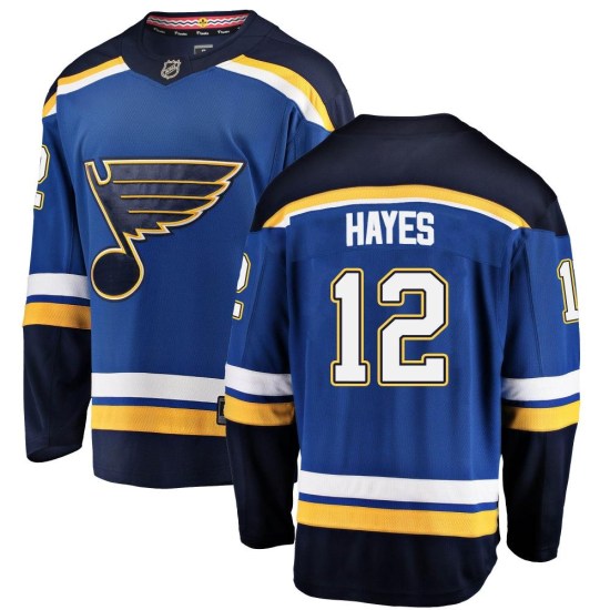 Kevin Hayes St. Louis Blues Breakaway Home Fanatics Branded Jersey - Blue