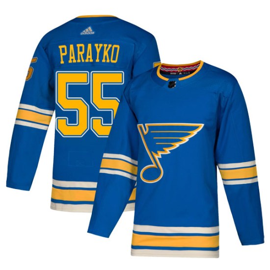 Colton Parayko St. Louis Blues Youth Authentic Alternate Adidas Jersey - Blue