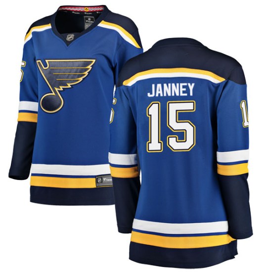 Craig Janney St. Louis Blues Women's Breakaway Home Fanatics Branded Jersey - Blue