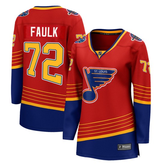 Justin Faulk St. Louis Blues Women's Breakaway 2020/21 Special Edition Fanatics Branded Jersey - Red