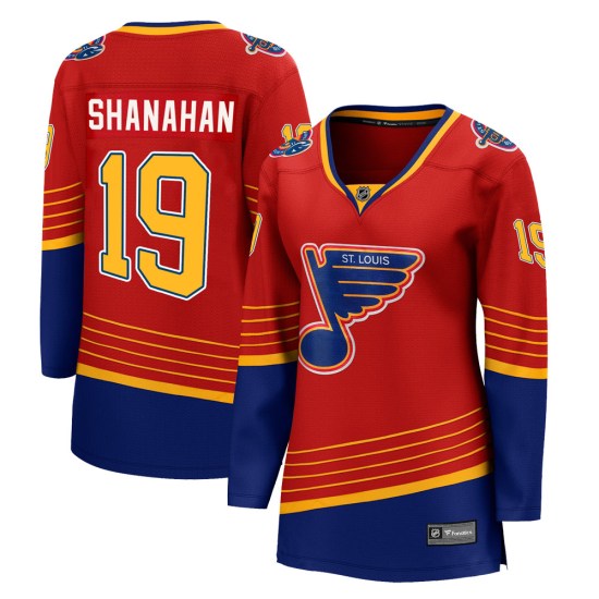 Brendan Shanahan St. Louis Blues Women's Breakaway 2020/21 Special Edition Fanatics Branded Jersey - Red