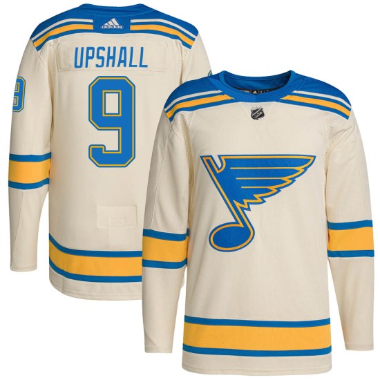 Scottie Upshall St. Louis Blues Authentic 2022 Winter Classic Player Adidas Jersey - Cream